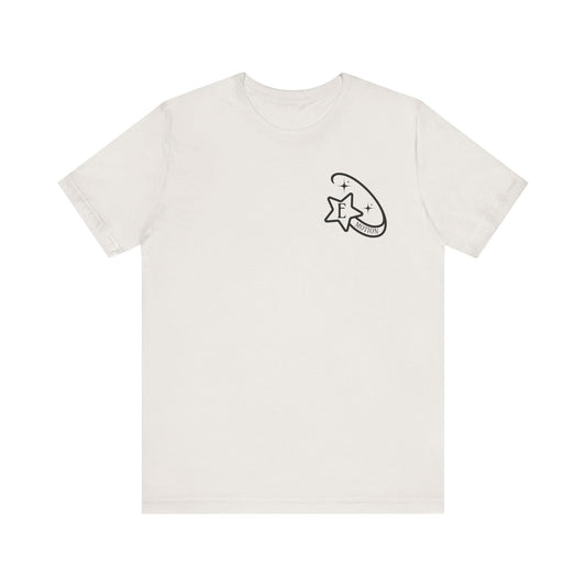 Stylish Graphic Tee with Star and Angel Wing Designs, Casual Wear, Gift for Friends, Trendy Unisex T-Shirt, Unique Outfit for Various [...]